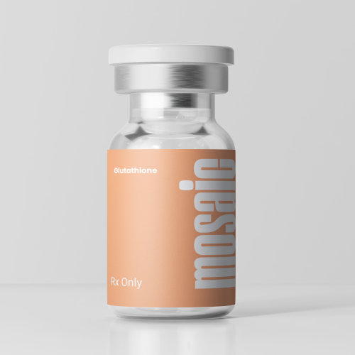 Glutathione injection vial – antioxidant support by Mosaic