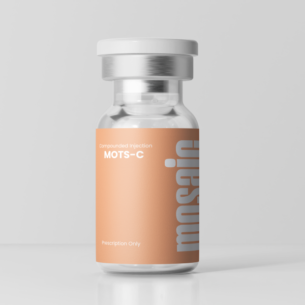 MOTS-C peptide vial – mitochondrial metabolism and energy support by Mosaic