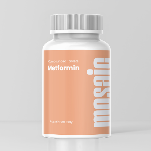Oral Metformin 500mg tablets – blood sugar support and glucose regulation by Mosaic