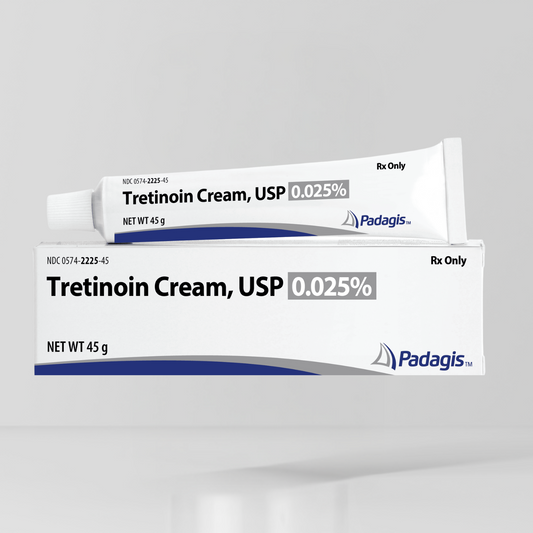 Tretinoin cream 0.025% – acne treatment and anti-aging skincare by Mosaic